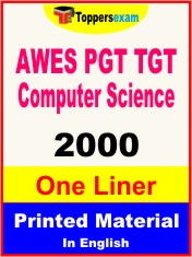 AWES PGT TGT Computer Science One Liner Book in English