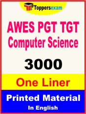 AWES PGT TGT Computer Science One Liner Book in English