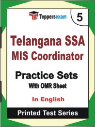 Telangana SSA MIS Coordinator Book in English - Mock Test / Practice Set