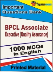 BPCL Associate Executive (Quality Assurance) Book in English - Objective MCQ