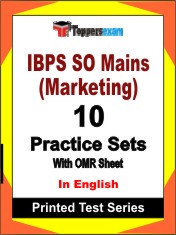 IBPS SO Mains (Marketing) Book in English - Practice Set