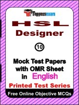 HSL Designer Exam Mock Test Papers (Book) in English