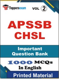 APSSB CHSL Book in English - Objective MCQ (VOL.2)