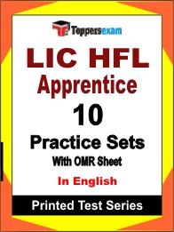 LIC HFL Apprentice Book in English - Practice Set