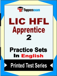 LIC HFL Apprentice Book in English - Question Paper / Practice Set
