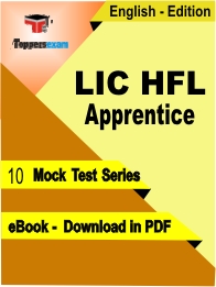 LIC HFL Apprentice PDF Book In English - Mock Test/Practice Set