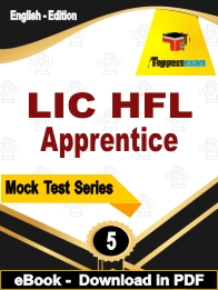LIC HFL Apprentice PDF Book In English - Practice Set