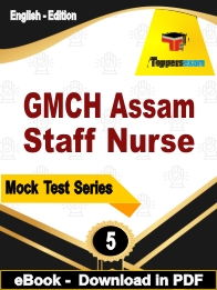 GMCH Assam Staff Nurse PDF Book In English - Practice Set