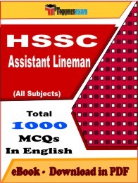 HSSC Assistant Lineman (Electrical) PDF Book In English