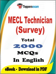 MECL Technician (Survey) PDF Book In English - MCQ / Objective Questions