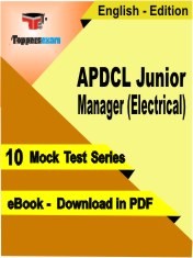 APDCL Junior Manager (Electrical) Test PDF Book In English - Mock Test/Practice Set
