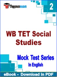 WB TET Social Studies Test PDF Book In English - Question Paper