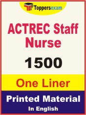 ACTREC Staff Nurse One Liner Book in English