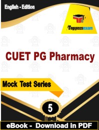 CUET PG Pharmacy Test PDF Book In English - Practice Set