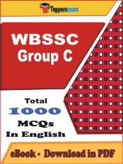WBSSC Group C PDF Book In English - MCQ / Objective Questions