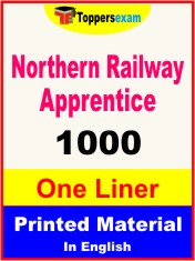 Northern Railway Apprentice One Liner Book in English