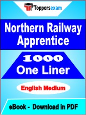 Northern Railway Apprentice One Liner Book PDF in English