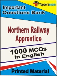 Northern Railway Apprentice Book in English - Objective MCQ