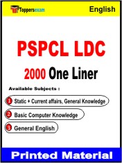 PSPCL LDC One Liner Book in English
