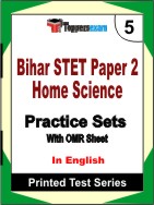 Bihar STET (Paper 2) Home Science Book in English - Mock Test / Practice Set
