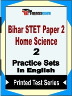 Bihar STET (Paper 2) Home Science Book in English - Question Paper / Practice Set