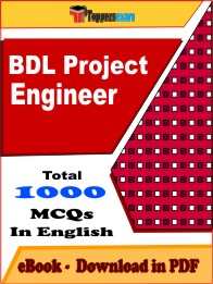 BDL Project Engineer PDF Book In English - MCQ / Objective Questions