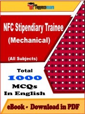 EBook of NFC Stipendiary Trainee (Mechanical), PDF Format in English