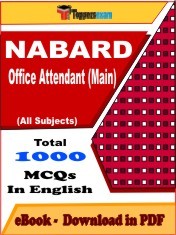 EBook of NABARD Office Attendant (Main), PDF Format in English