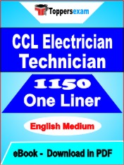 CCL Electrician Technician One Liner Book PDF in English