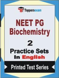 NEET PG Biochemistry Book in English - Question Paper / Practice Set
