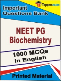 NEET PG Biochemistry Book in English - Objective MCQ
