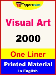 Visual Art One Liner Book in English