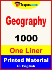 Geography One Liner Book in English