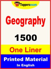 Geography One Liner Book in English