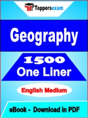 Geography One Liner Book PDF in English