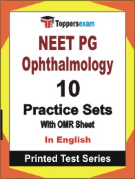 NEET PG Ophthalmology Book in English - Practice Set