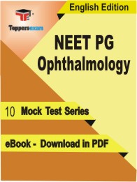 NEET PG Ophthalmology PDF Book In English - Mock Test/Practice Set