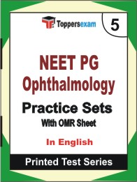 NEET PG Ophthalmology Book in English - Mock Test / Practice Set