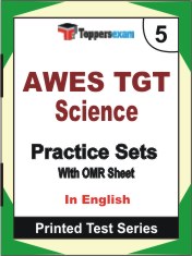 AWES TGT Science Book in English - Mock Test / Practice Set