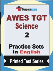 AWES TGT Science Book in English - Question Paper / Practice Set