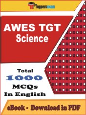 AWES TGT Science PDF Book In English - MCQ / Objective Questions