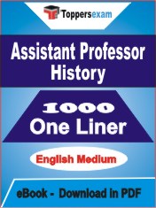 Assistant Professor History One Liner Book PDF in English
