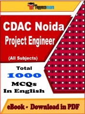 EBook of CDAC Noida Project Engineer, PDF Format in English