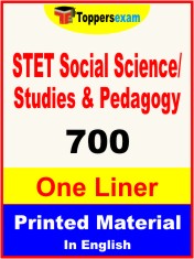 STET Social Science/Studies & Pedagogy One Liner Book in English
