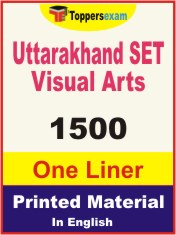 Uttarakhand SET Visual Arts One Liner Book in English