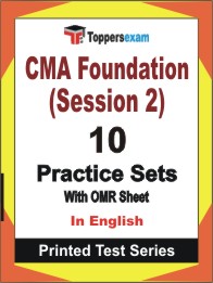 CMA Foundation (Session 2) Book in English - Practice Set