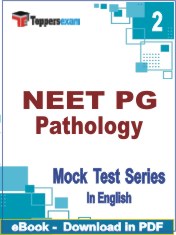 NEET PG Pathology Test PDF Book In English - Question Paper