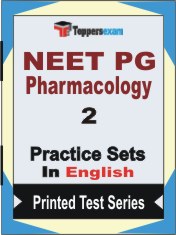 NEET PG Pharmacology Book in English - Question Paper / Practice Set