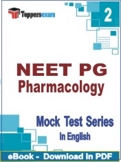 NEET PG Pharmacology Test PDF Book In English - Question Paper