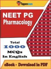 NEET PG Pharmacology PDF Book In English - MCQ / Objective Questions